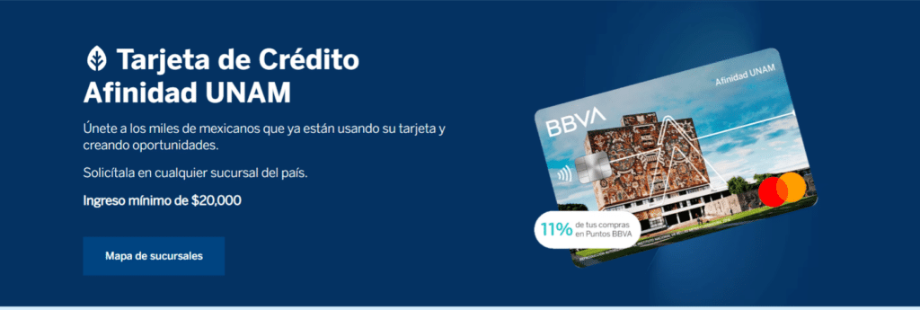 Que Es la Tarjeta de Credito Afinidad UNAM del BBVA